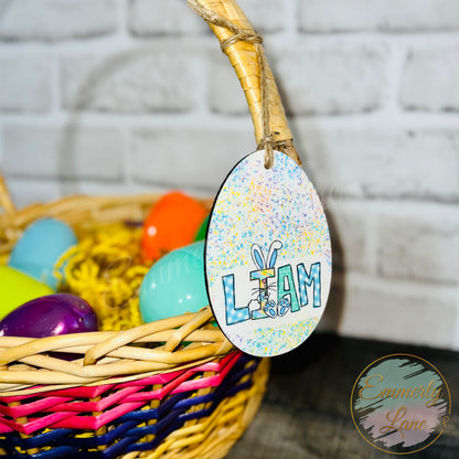 Blank Unisub Ovals- Easter Tags