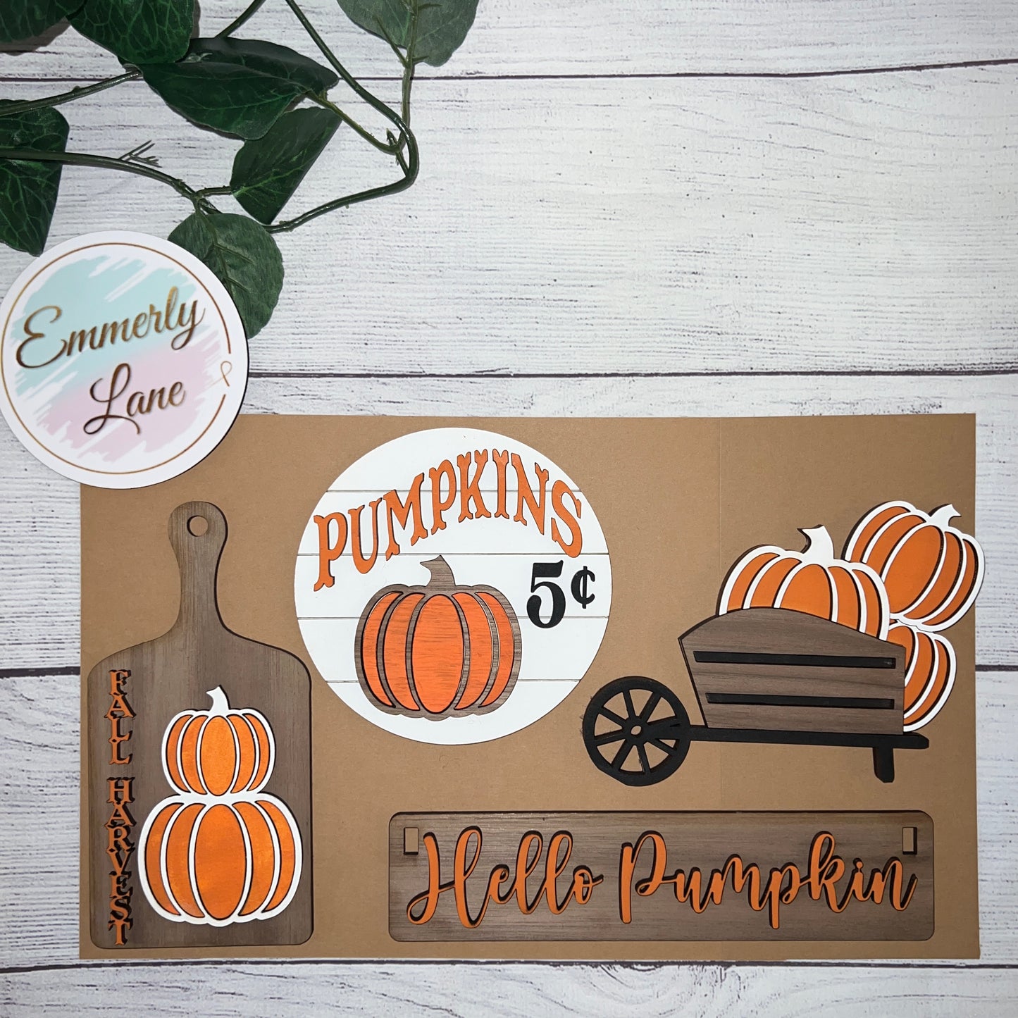 Hello Pumpkin Shelf Sitter Kit