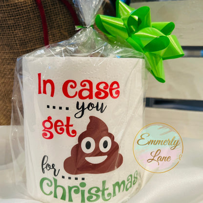 Christmas Gag Gift Toilet Paper